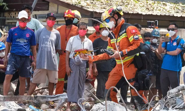 ミャンマー北部でマグニチュード7.7地震  &nbsp;